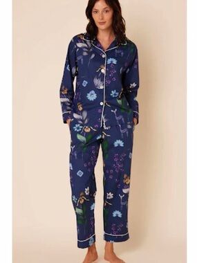 The Cat’s Pajamas Deerly Cotton Pajama Set